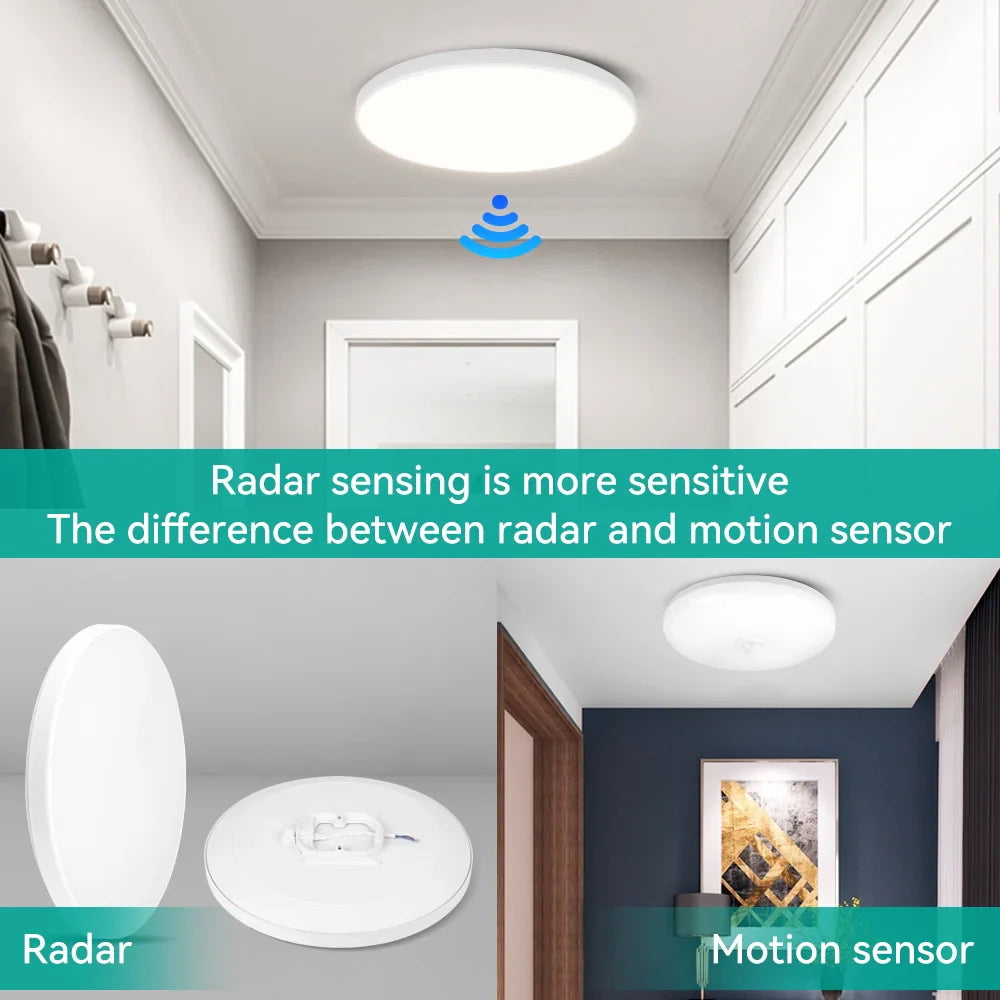 Smart Motion Sensor Ceiling Light